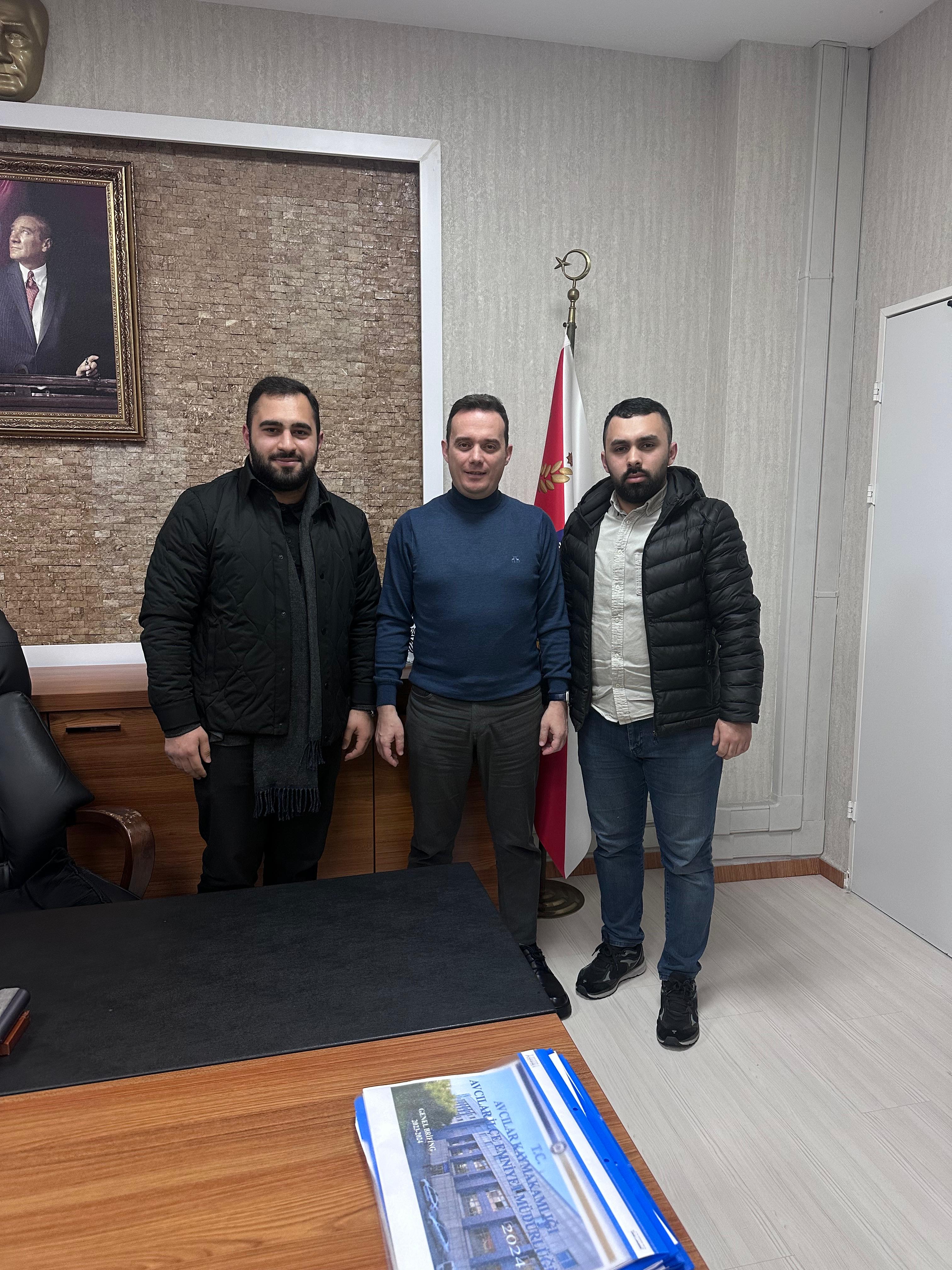 Avcılar İlçe Emniyet Müdürü Erhan Konakcı Ziyareti