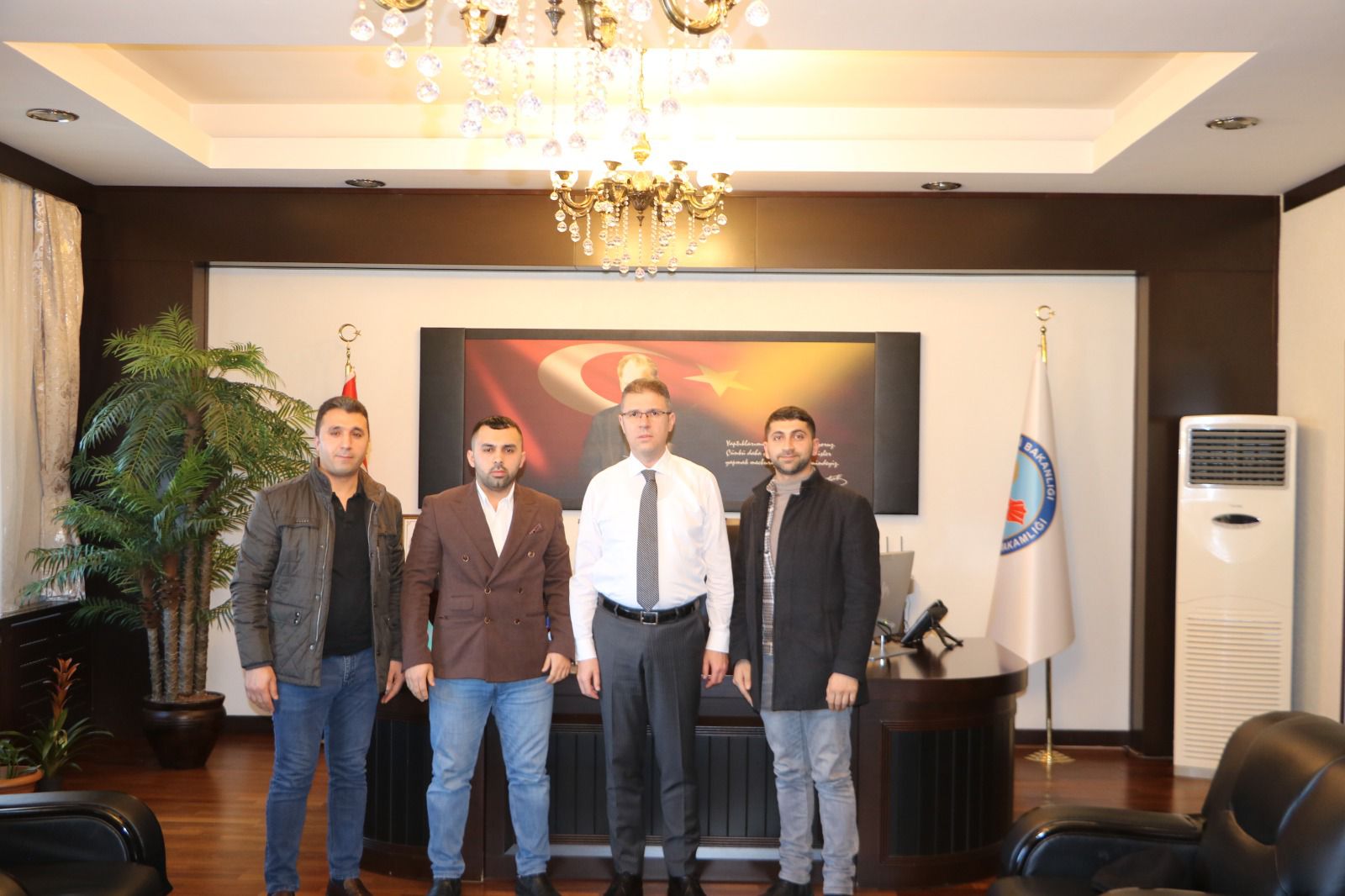 Avcılar Kaymakamı Orhan Burhan Ziyareti