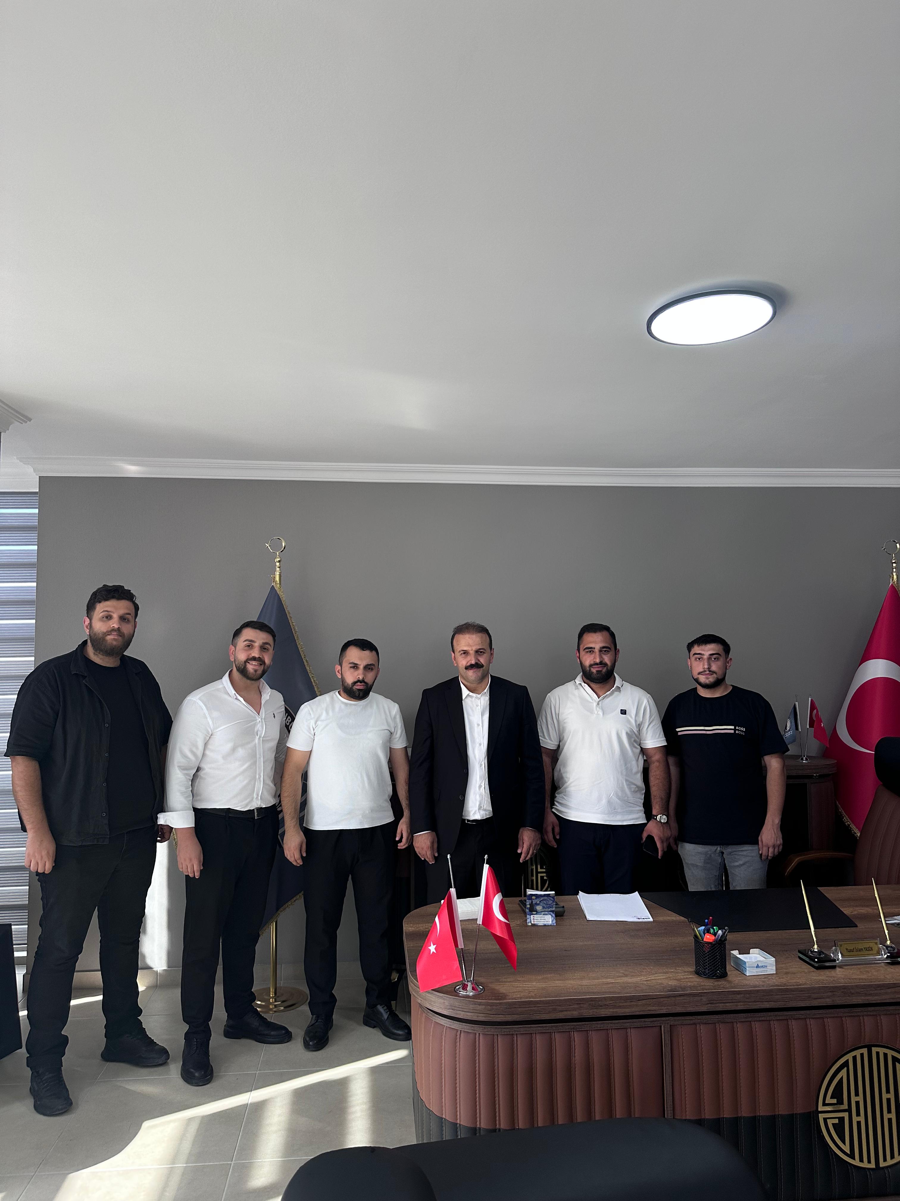 Özcan Şahin Milli Eğitim Müdürü Ziyareti